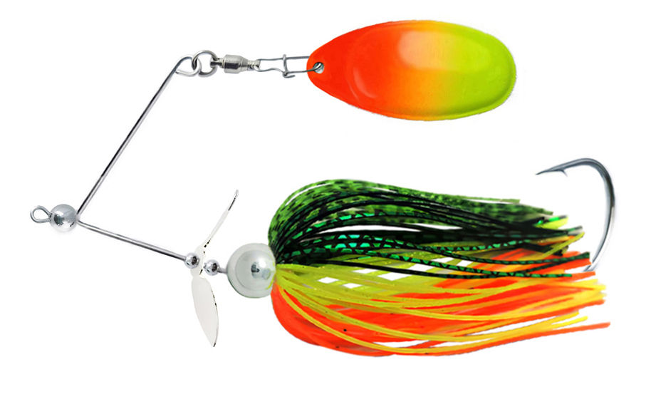 Spinner bait light com helice
