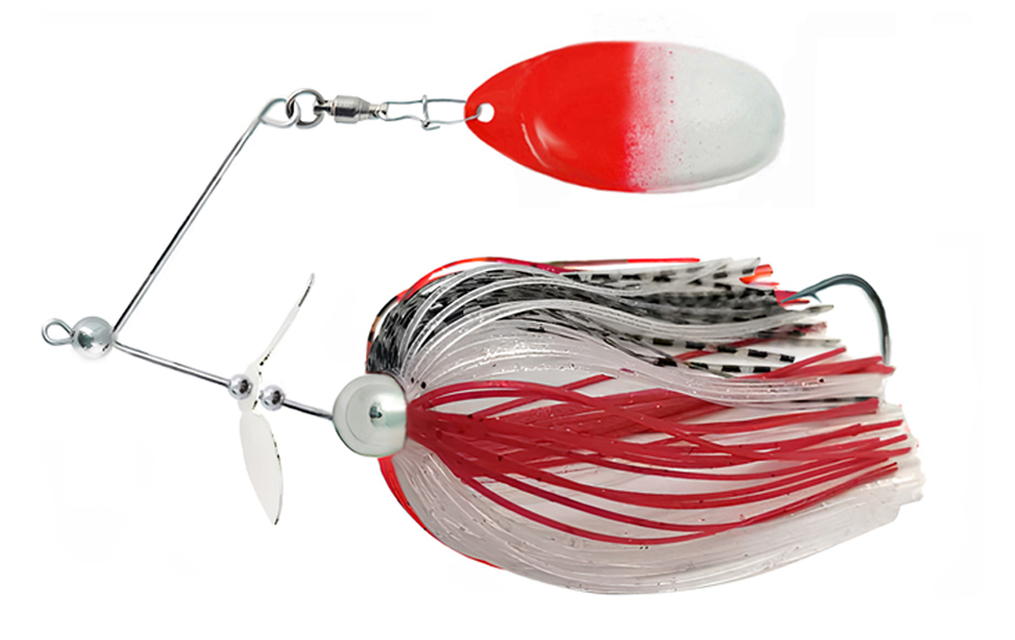 Spinner bait light vermelho