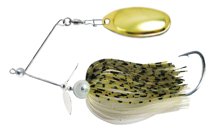 Spinner bait light com helice