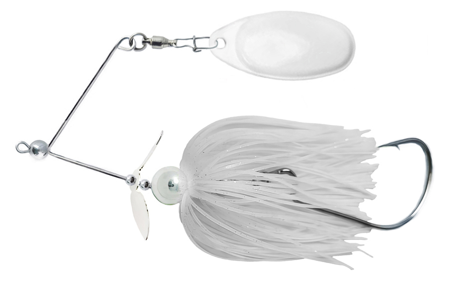 Spinner bait light com helice