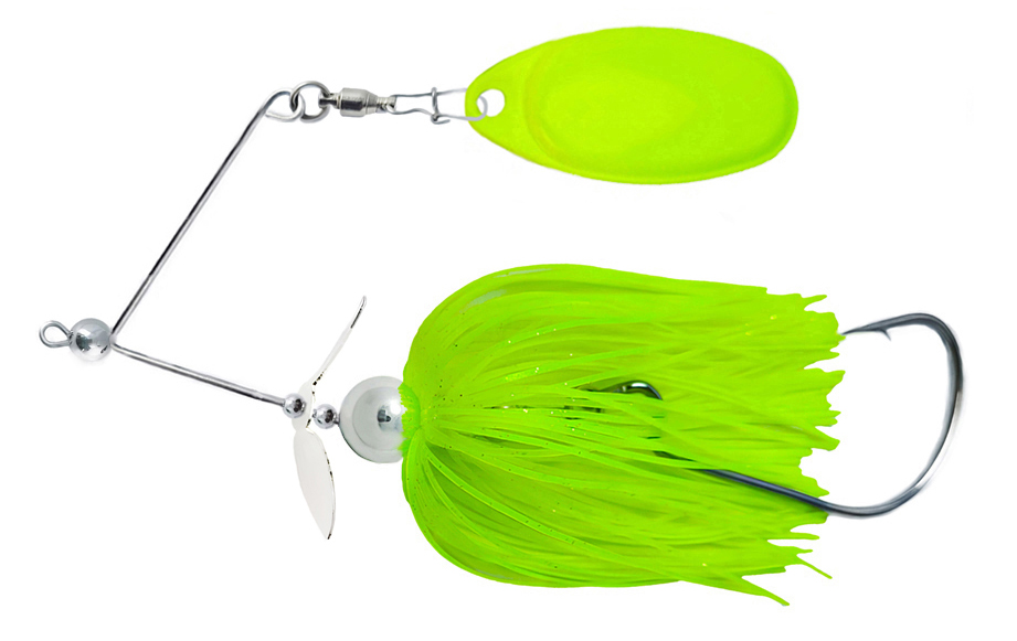 Spinner bait light com helice